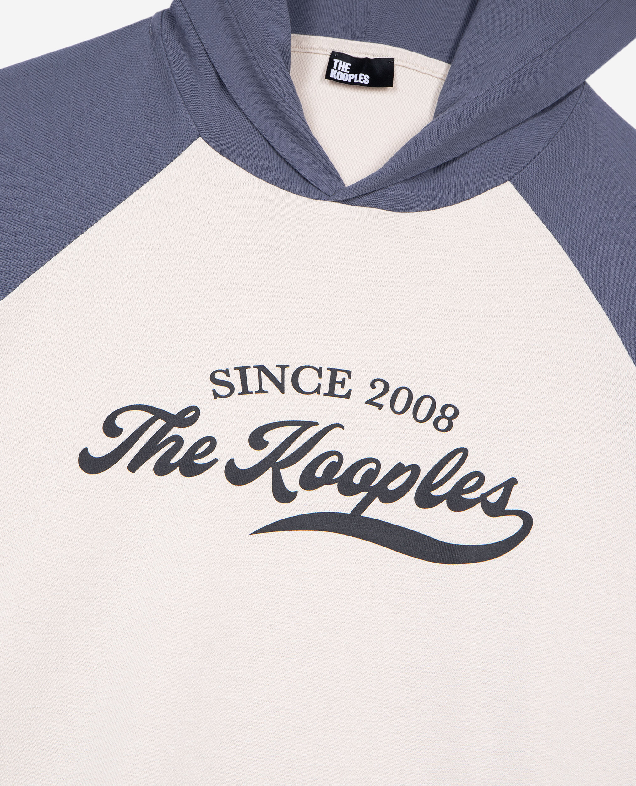 Beiges Langarm-T-Shirt mit Logo, BEIGE GREY, hi-res image number null