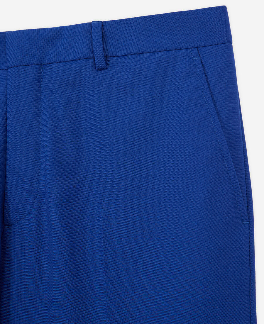 pantalon de costume bleu
