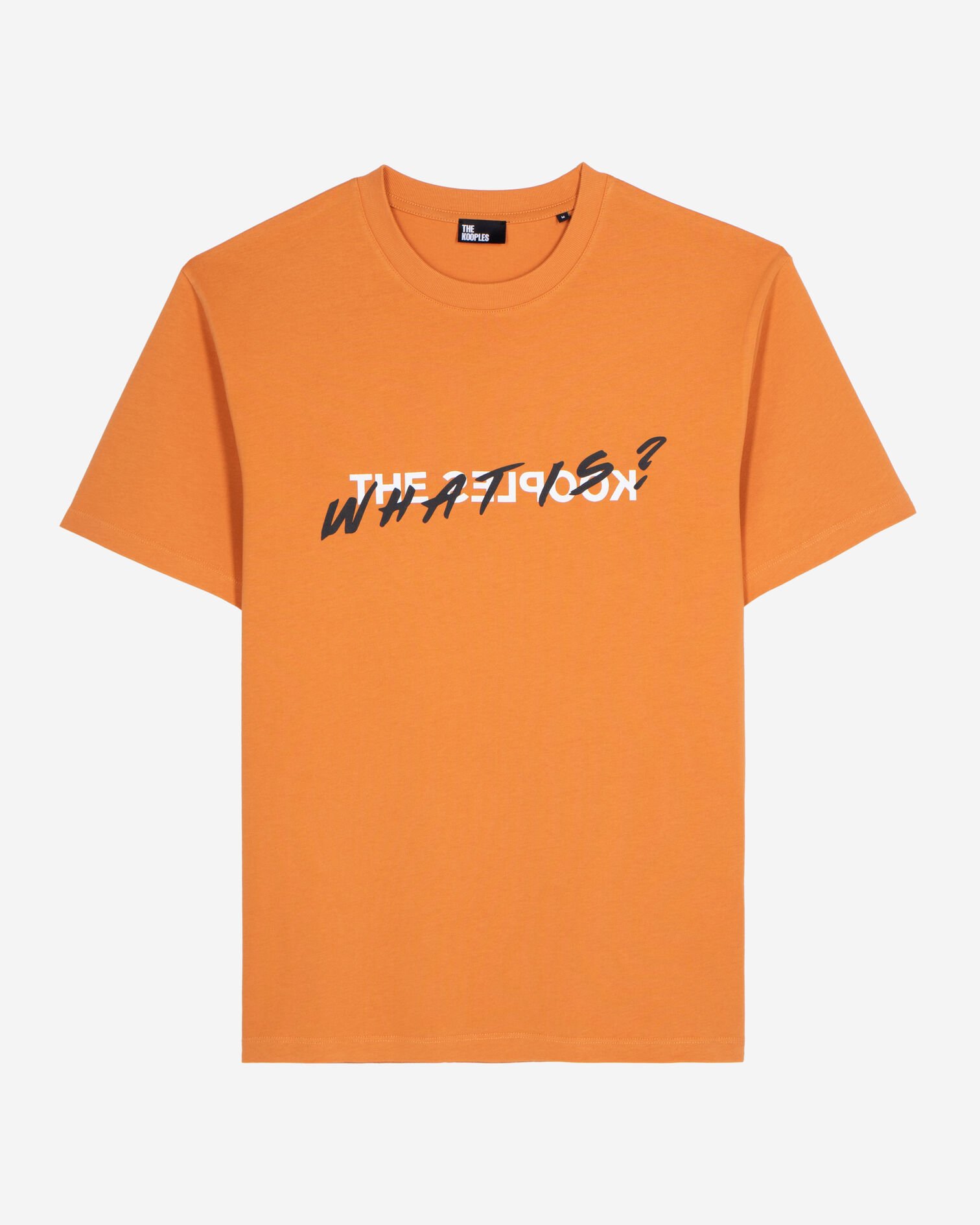 What is orange T-shirt, ABRICOT, hi-res image number null