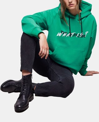 The Kooples F GREEN green what is sweatshirt