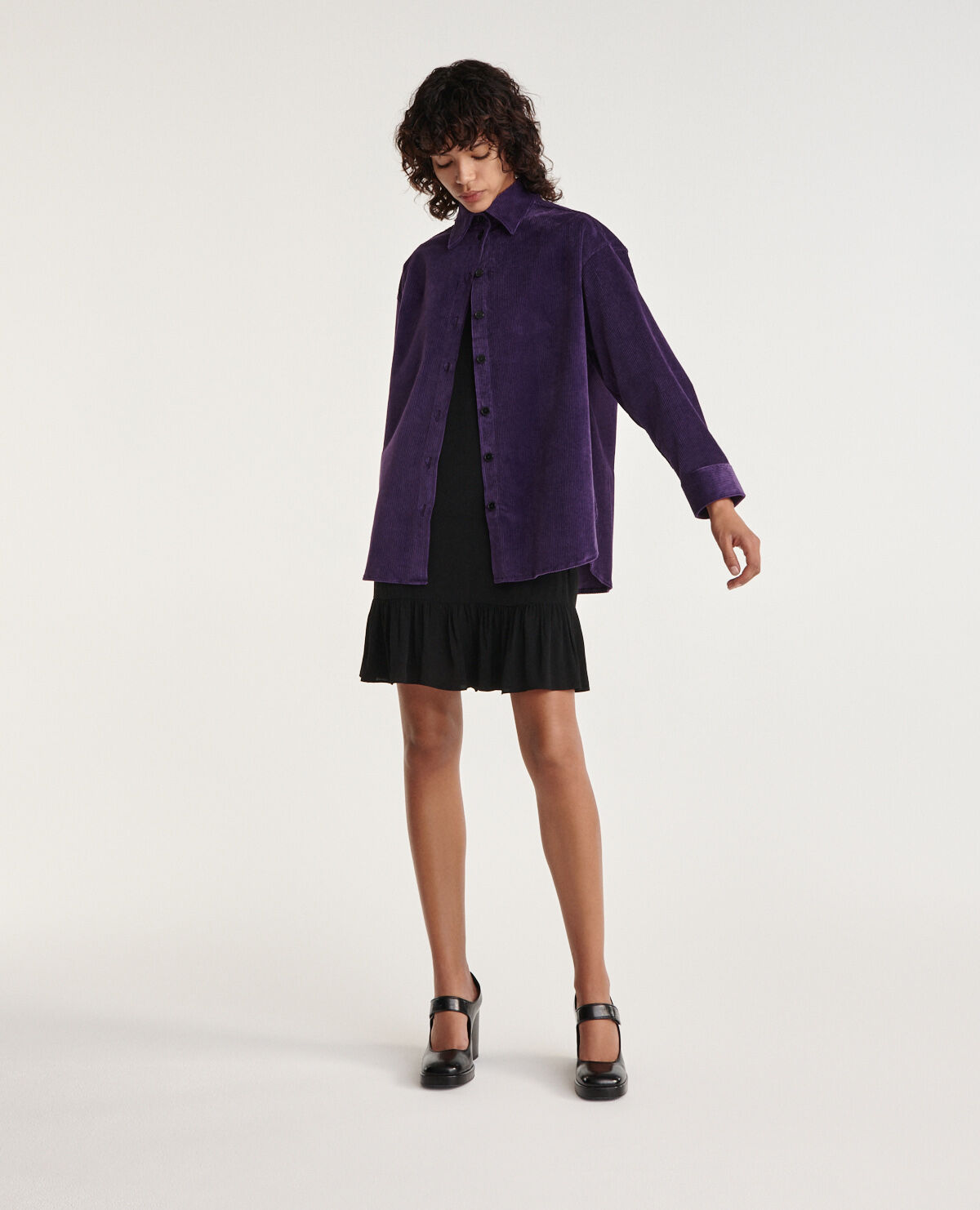 Chemise discount violette zara