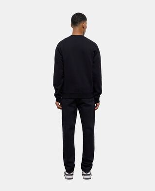 The Kooples HERREN BLACK schwarzes sweatshirt mit the kooples logo
