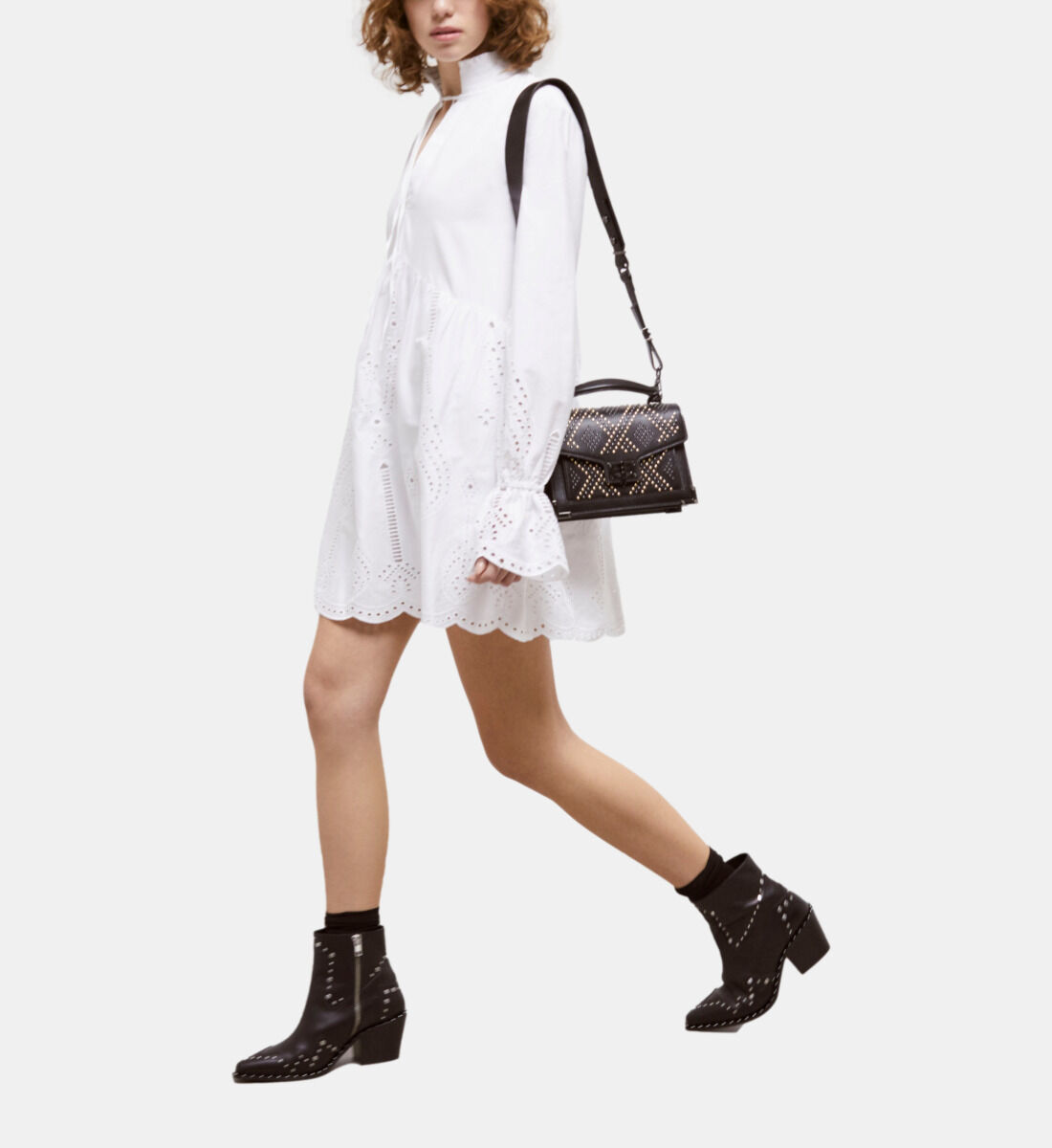Robe blanche 2025 the kooples