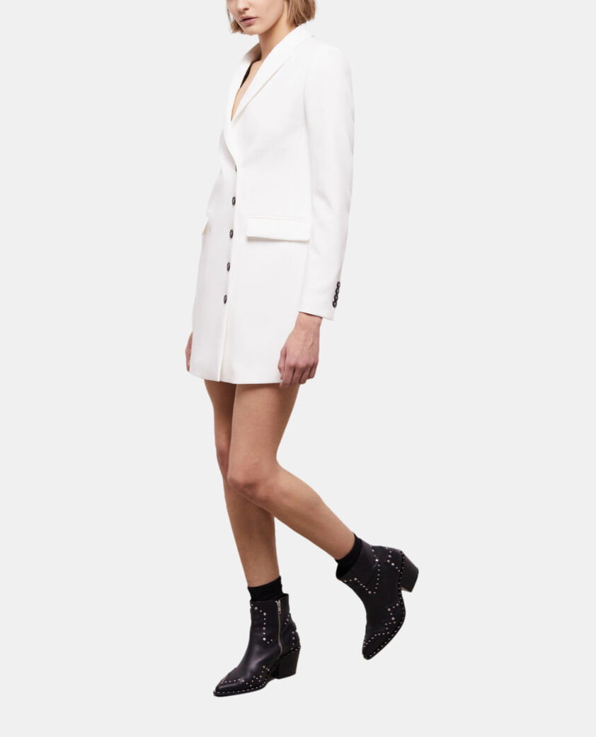 The Kooples FEMME ECRU robe courte écrue