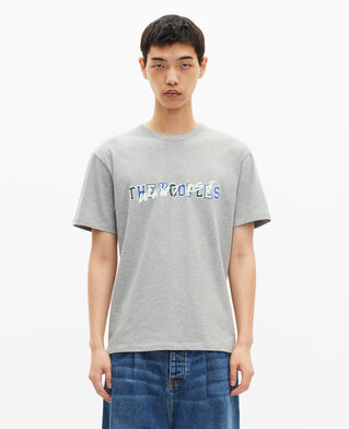The Kooples MEN GREY MELANGE what is grey t-shirt