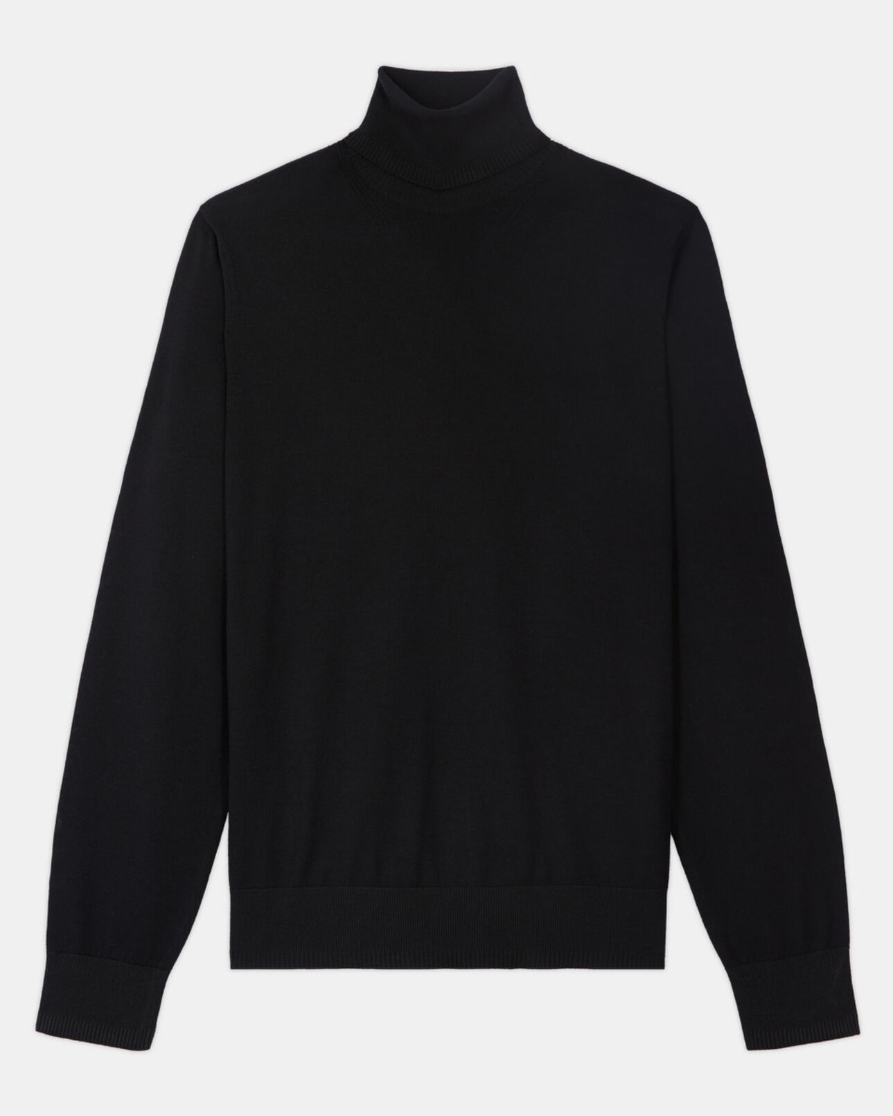 The Kooples MEN BLACK black merino sweater
