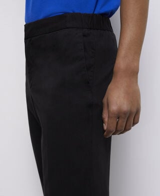 The Kooples H BLACK straight-cut black pants