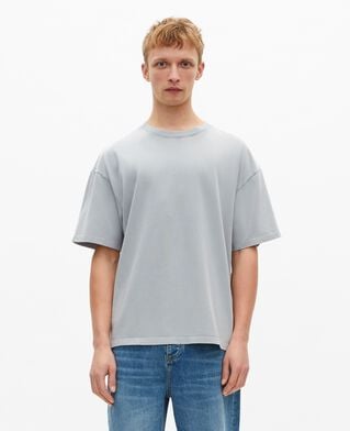 The Kooples HOMME BLUE GREY t-shirt avec sérigraphie bleu