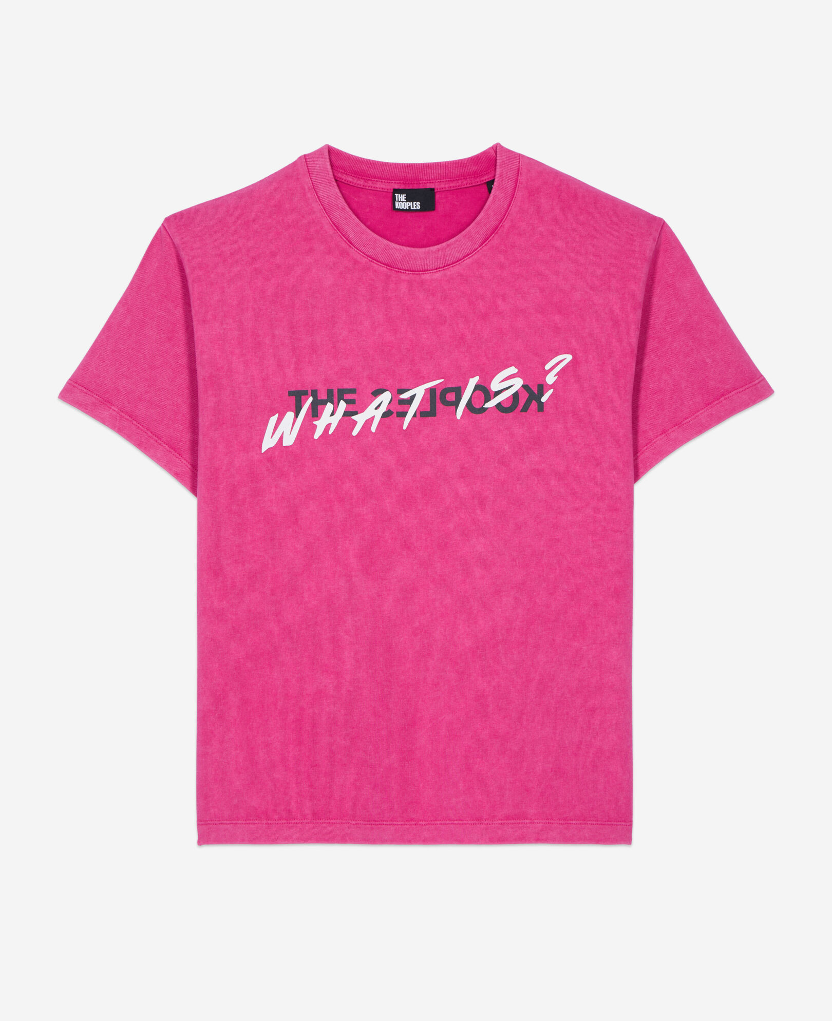 The Kooples WOMEN FUSHIA pink what is t-shirt