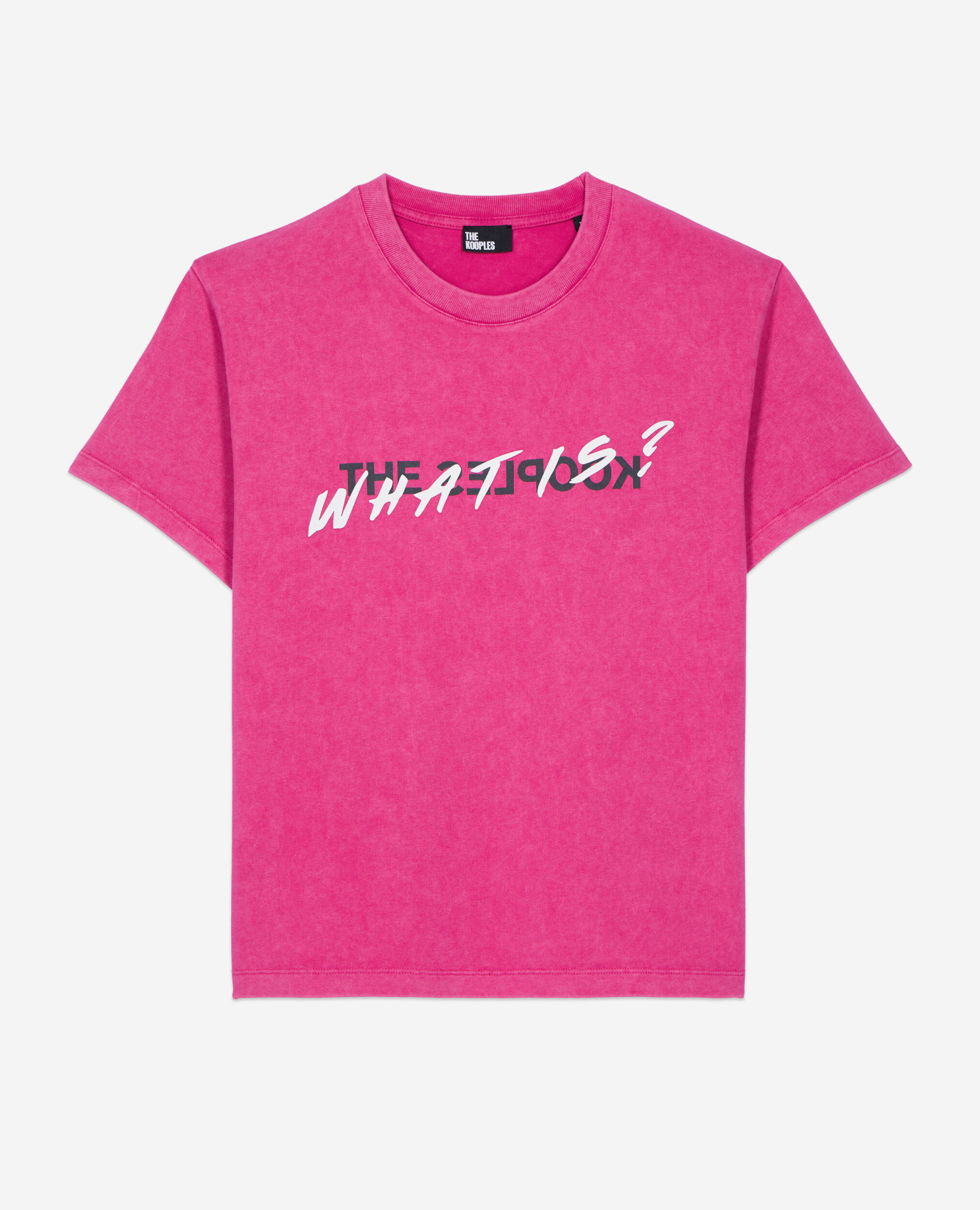 Pink What is t-shirt, FUSHIA, hi-res image number null