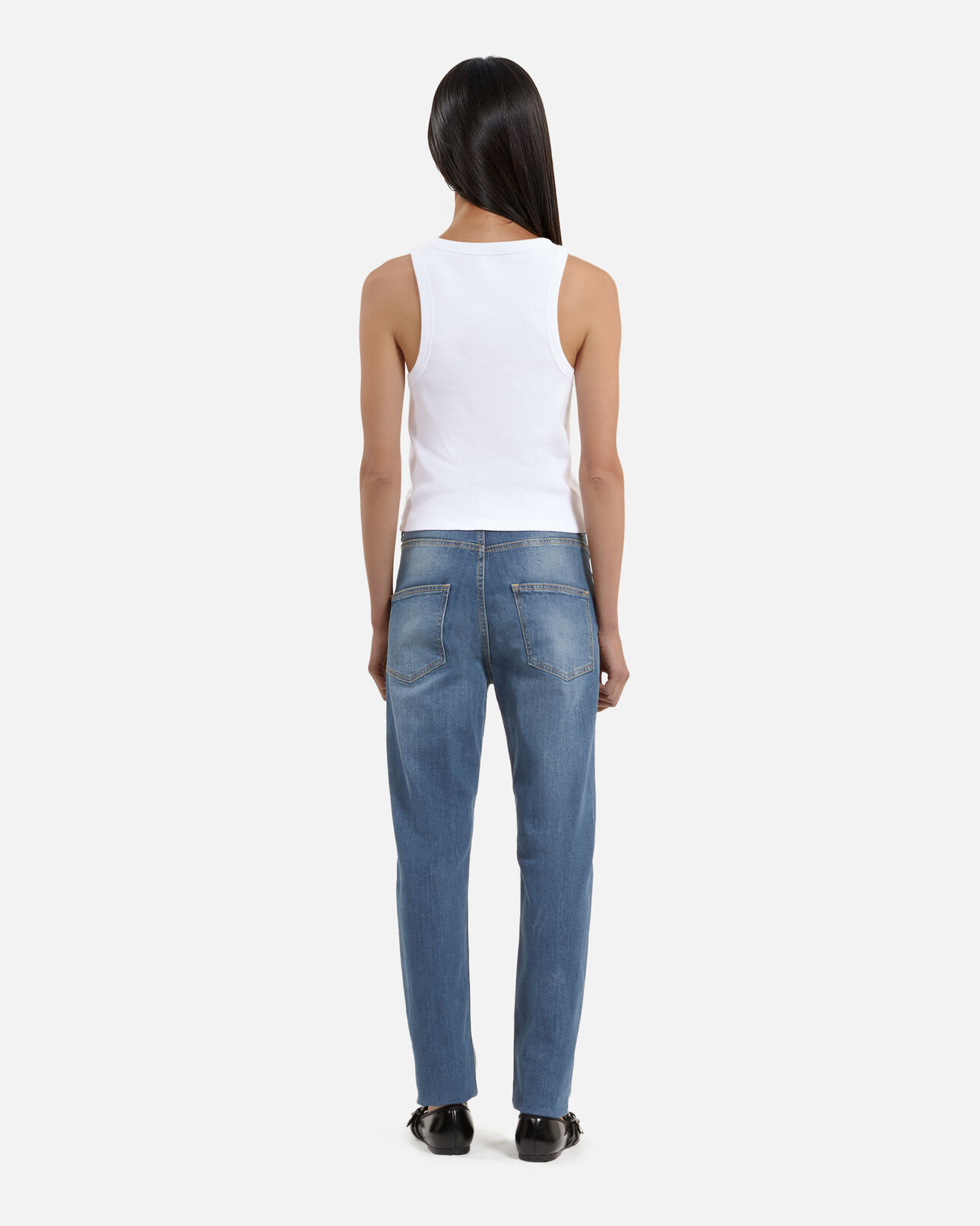 The Kooples FEMME MEDIUM BLUE jean slim bleu