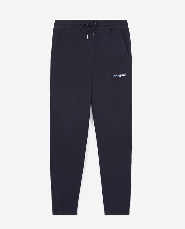 The Kooples HOMME NAVY jogging marine imprimé what is