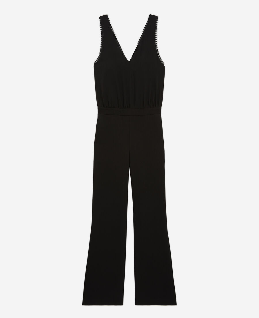 black jumpsuit