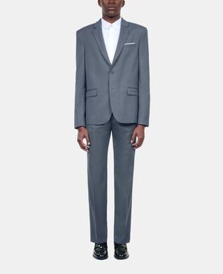 The Kooples H BLUE blue wool suit jacket
