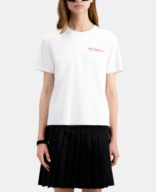 The Kooples DAMEN WHITE wei&szlig;es t-shirt damen i love kooples