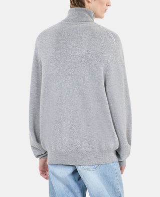 The Kooples HOMBRE MIDDLE GREY MEL jersey cachemira gris