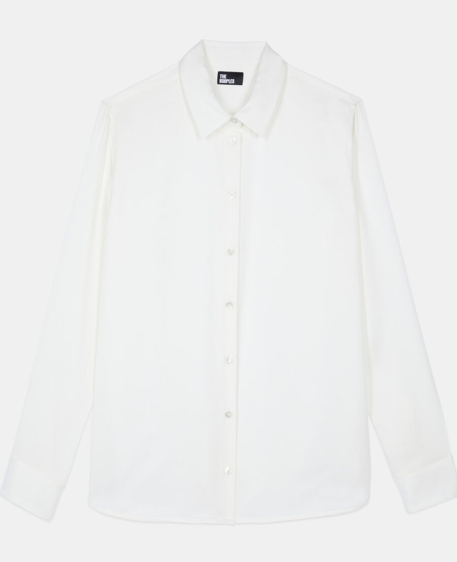 The Kooples F WHITE white silk shirt 