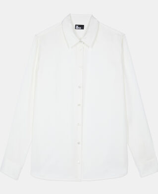 The Kooples F WHITE white silk shirt 