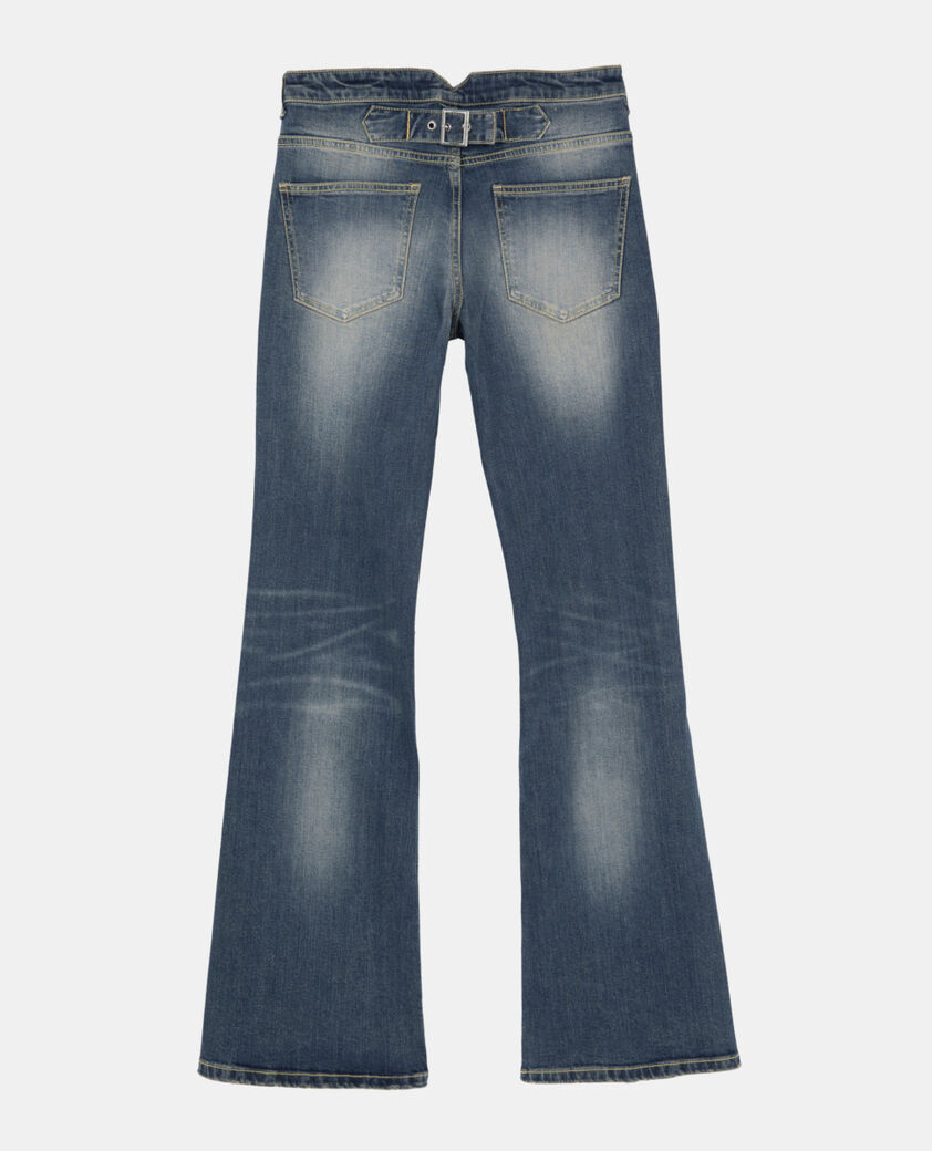 The Kooples DAMEN USED blaue jeans mit ausgestelltem bein