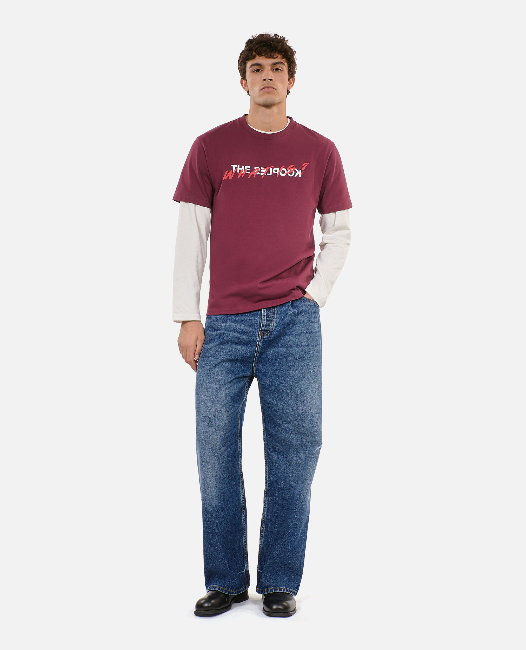 Camiseta What is burdeos, BURGUNDY, hi-res image number null