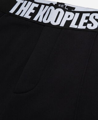 The Kooples MEN BLACK the kooples black logo pants