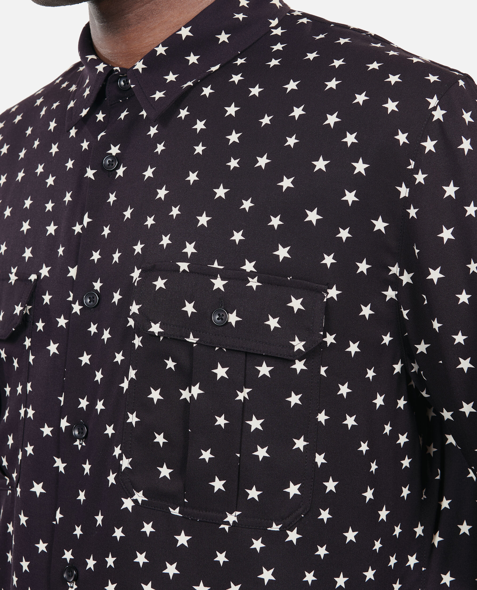 Star printed shirt