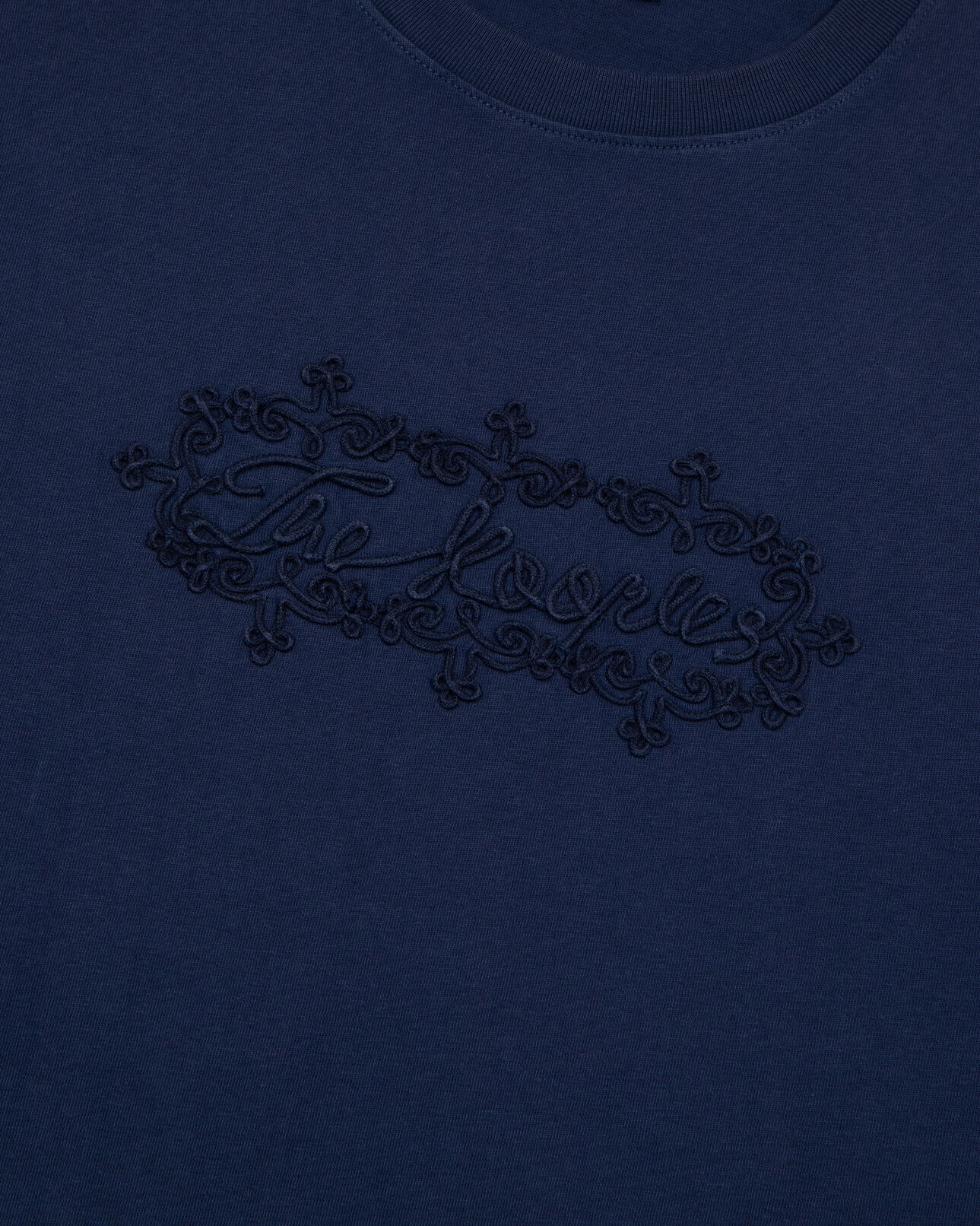 The Kooples MEN DARK NAVY navy logo t-shirt