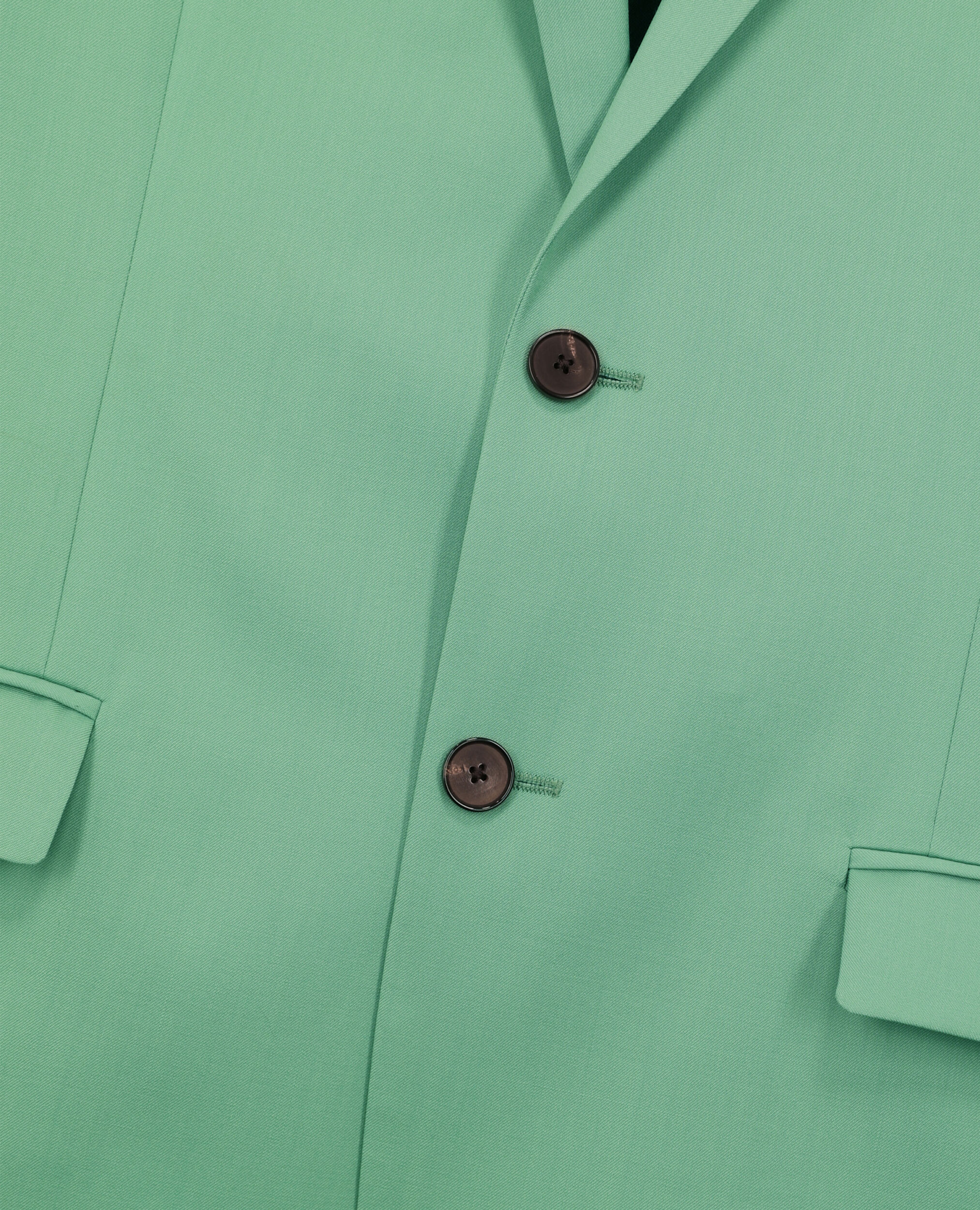 Green wool suit jacket, GREEN, hi-res image number null