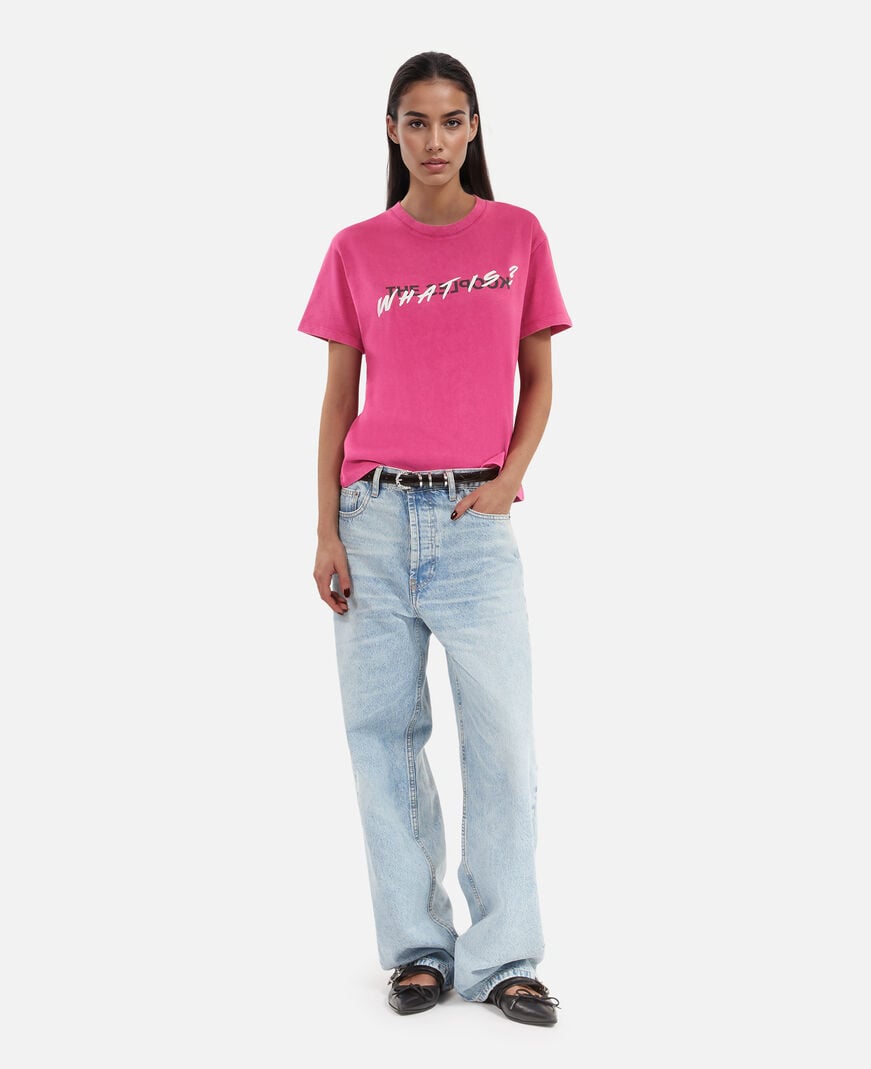 The Kooples WOMEN FUSHIA pink what is t-shirt