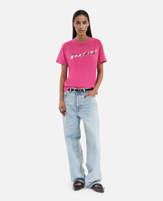 The Kooples WOMEN FUSHIA pink what is t-shirt