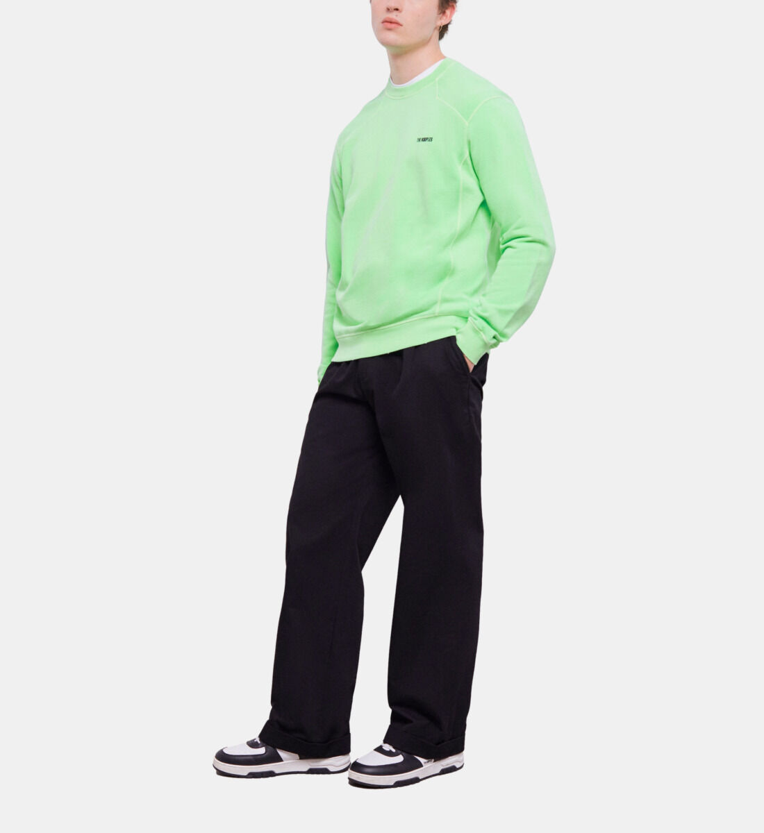 Neon lime sweatshirt outlet