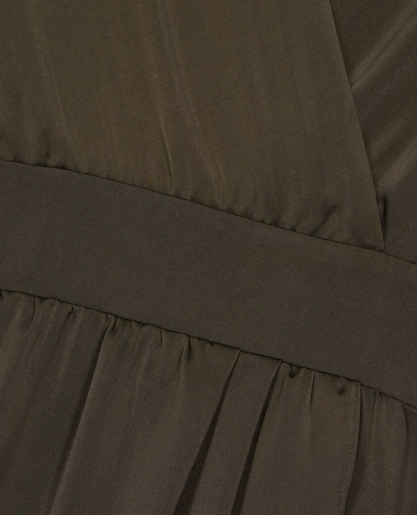 The Kooples FEMME KAKI robe courte kaki