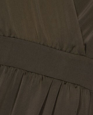 The Kooples DAMEN KAKI kurzes, khakifarbenes kleid