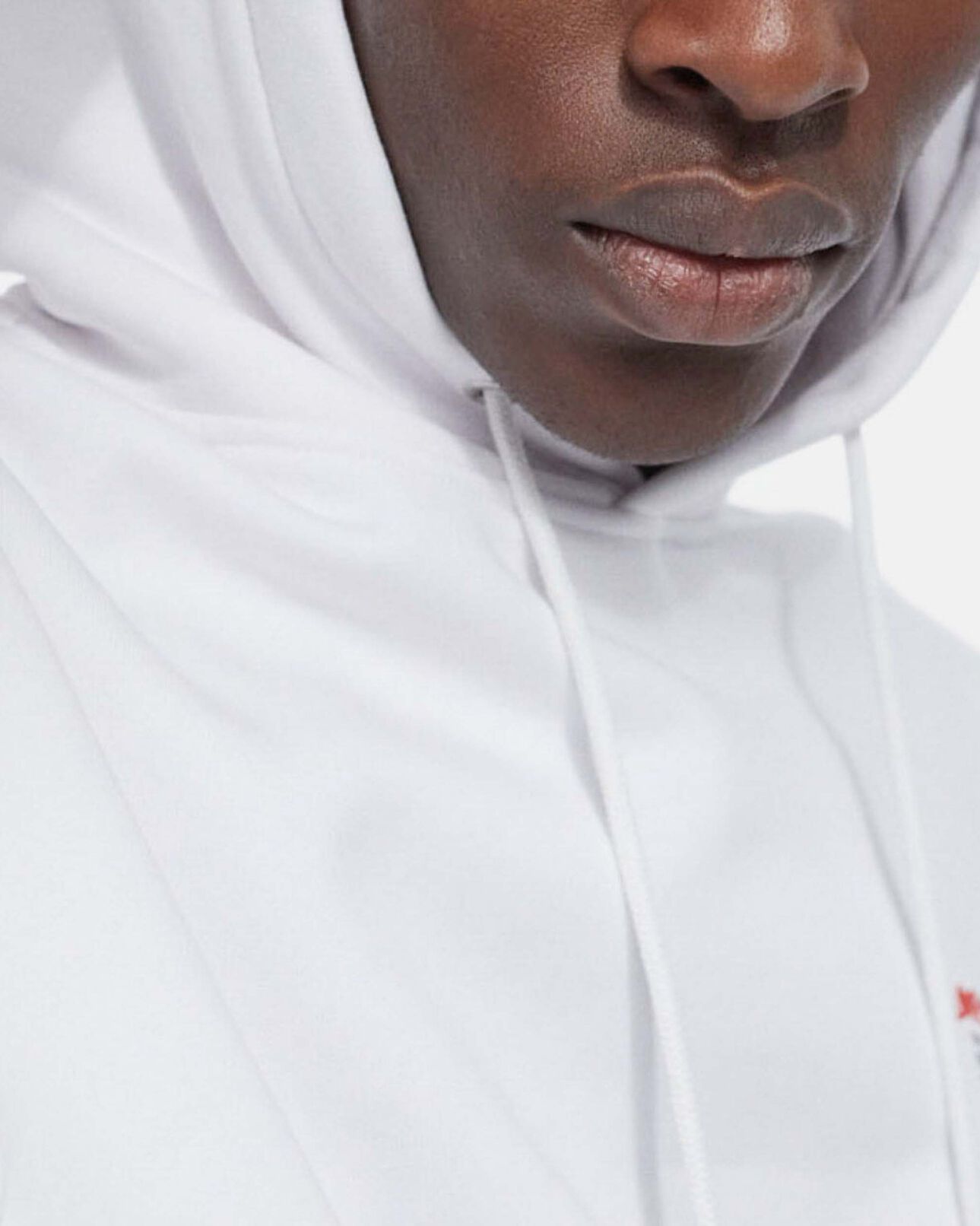 The Kooples HOMME WHITE sweat coton blanc motif love the kooples