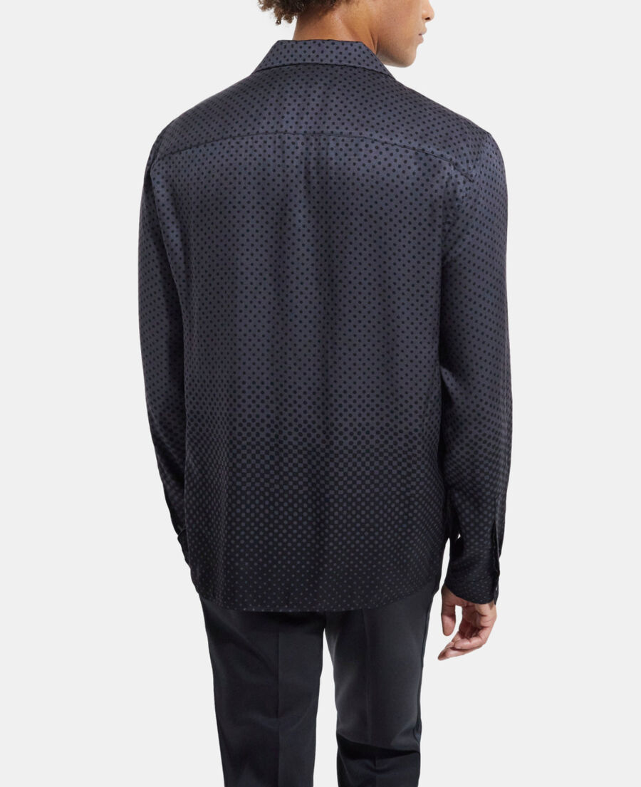 chemise col hawaïen imprimée