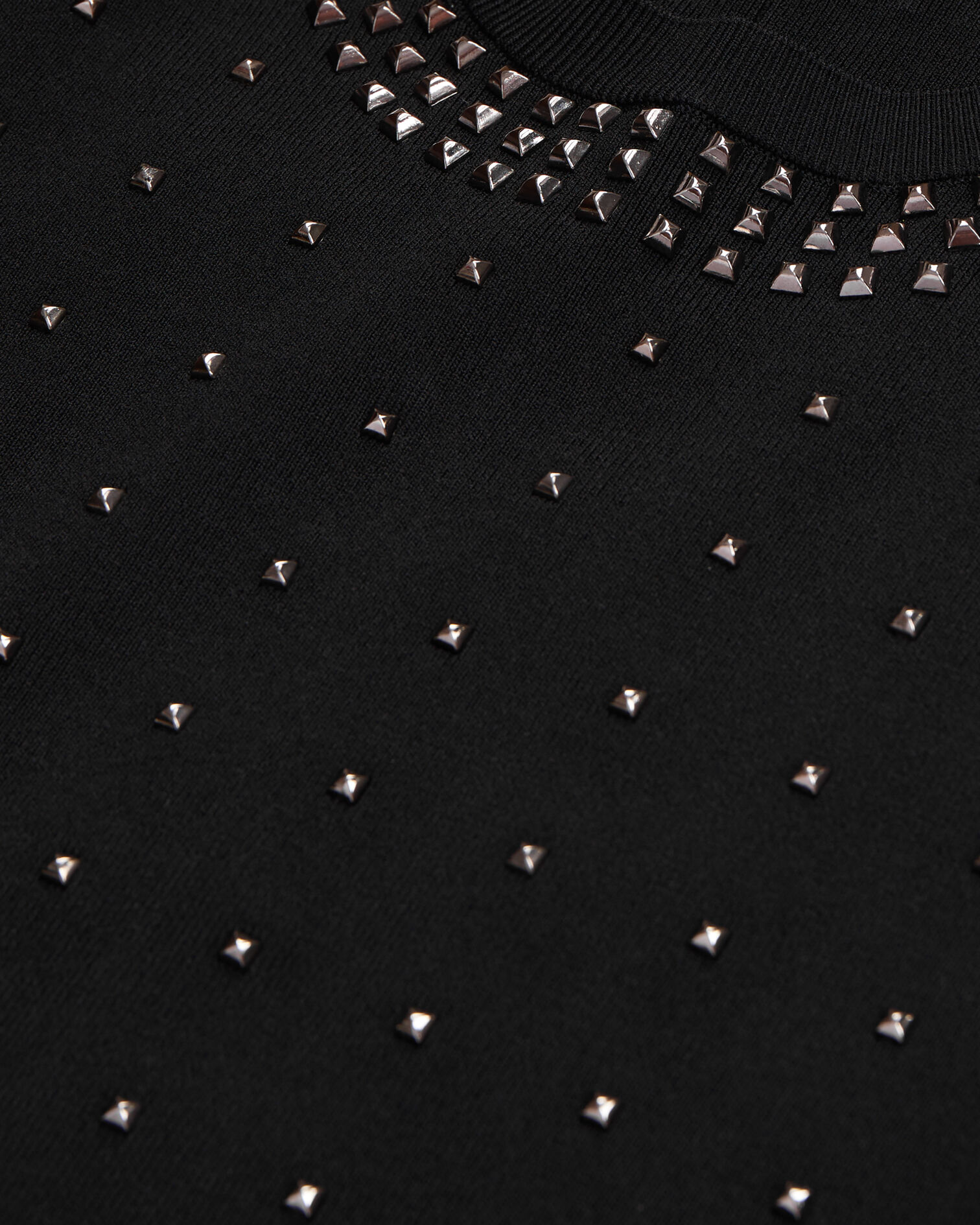 Pull avec spikes noir, BLACK, hi-res image number null