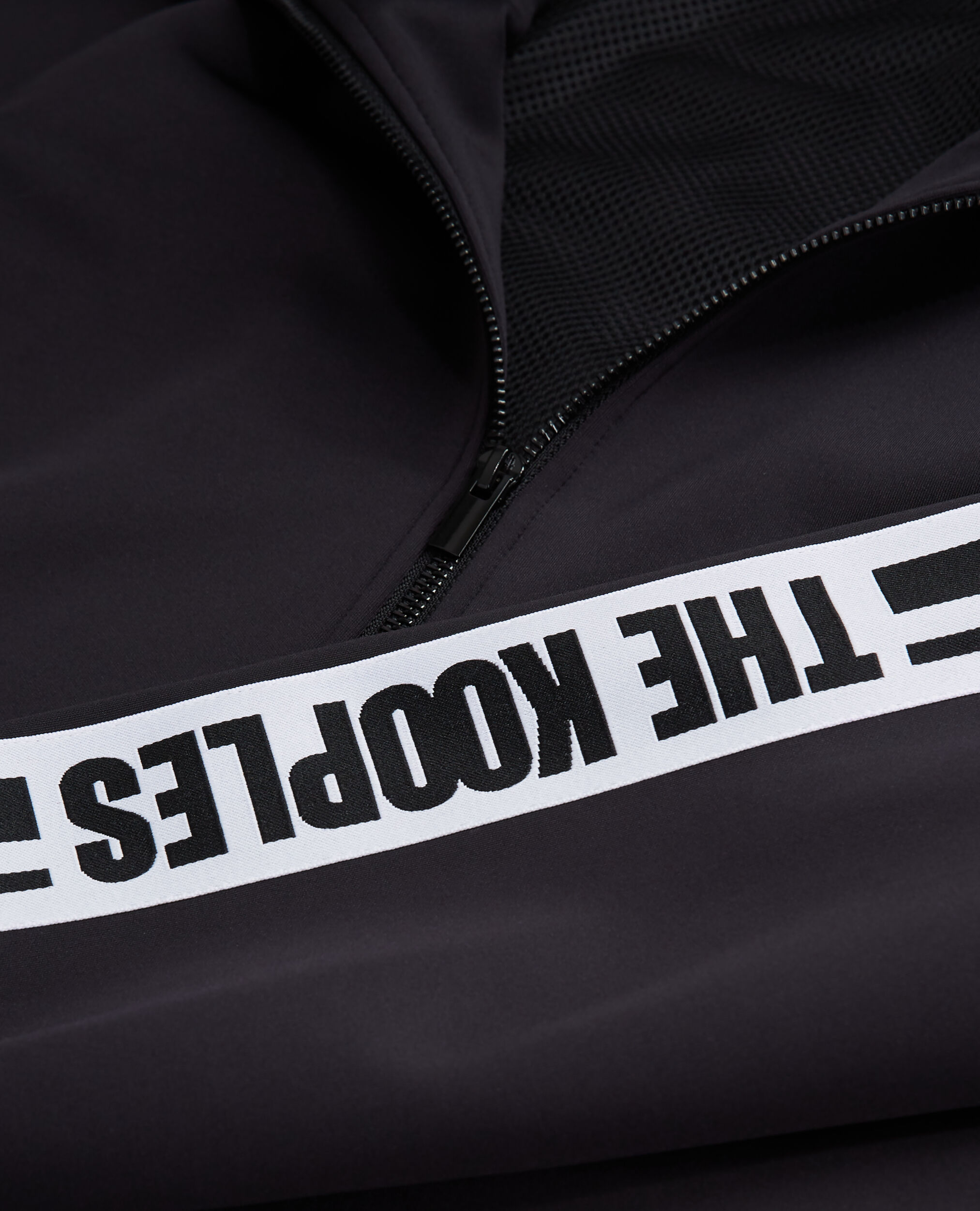 Schwarze Jacke mit Logo, BLACK, hi-res image number null
