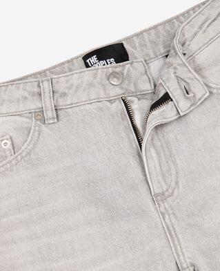 The Kooples F GREY light grey straight jeans