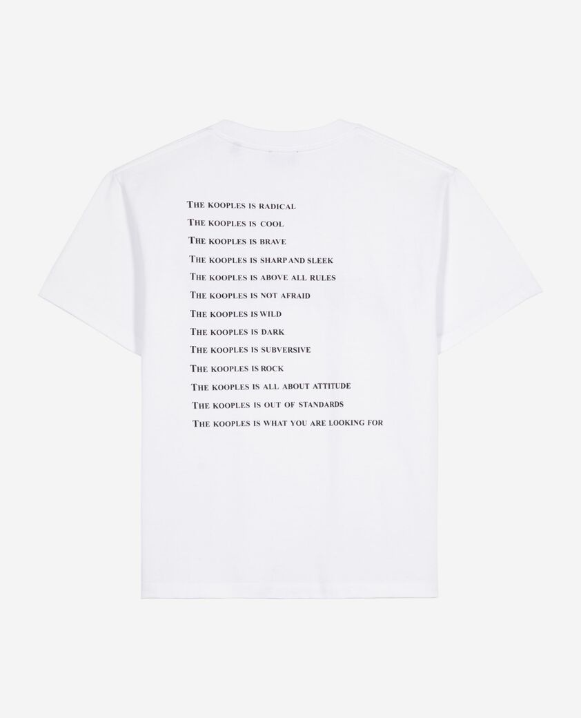 The Kooples F WHITE white what is t-shirt
