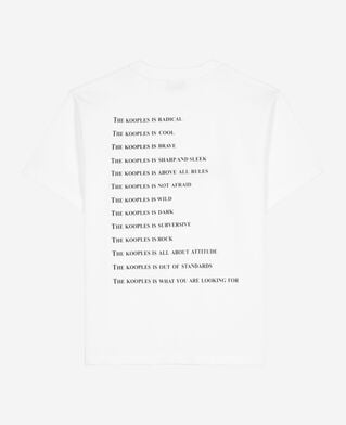 The Kooples FEMME WHITE t-shirt what is avec perles blanc