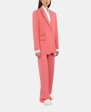 The Kooples WOMEN RETRO PINK fuchsia suit jacket