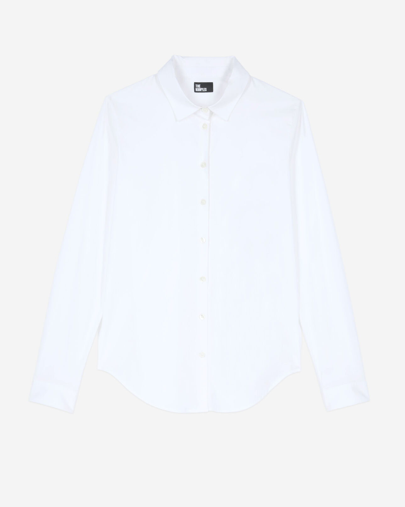 The Kooples F WHITE white poplin shirt