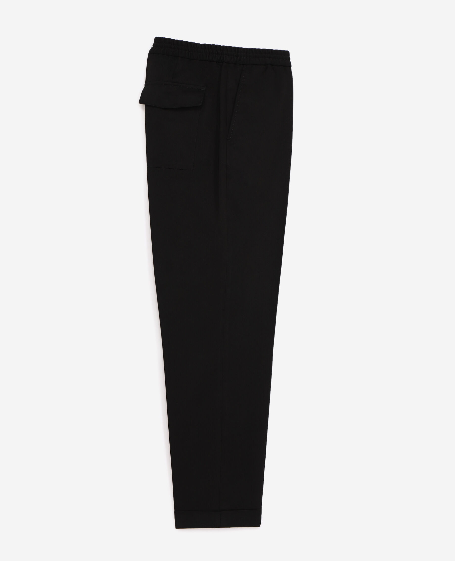 Pantalon noir elastique clearance