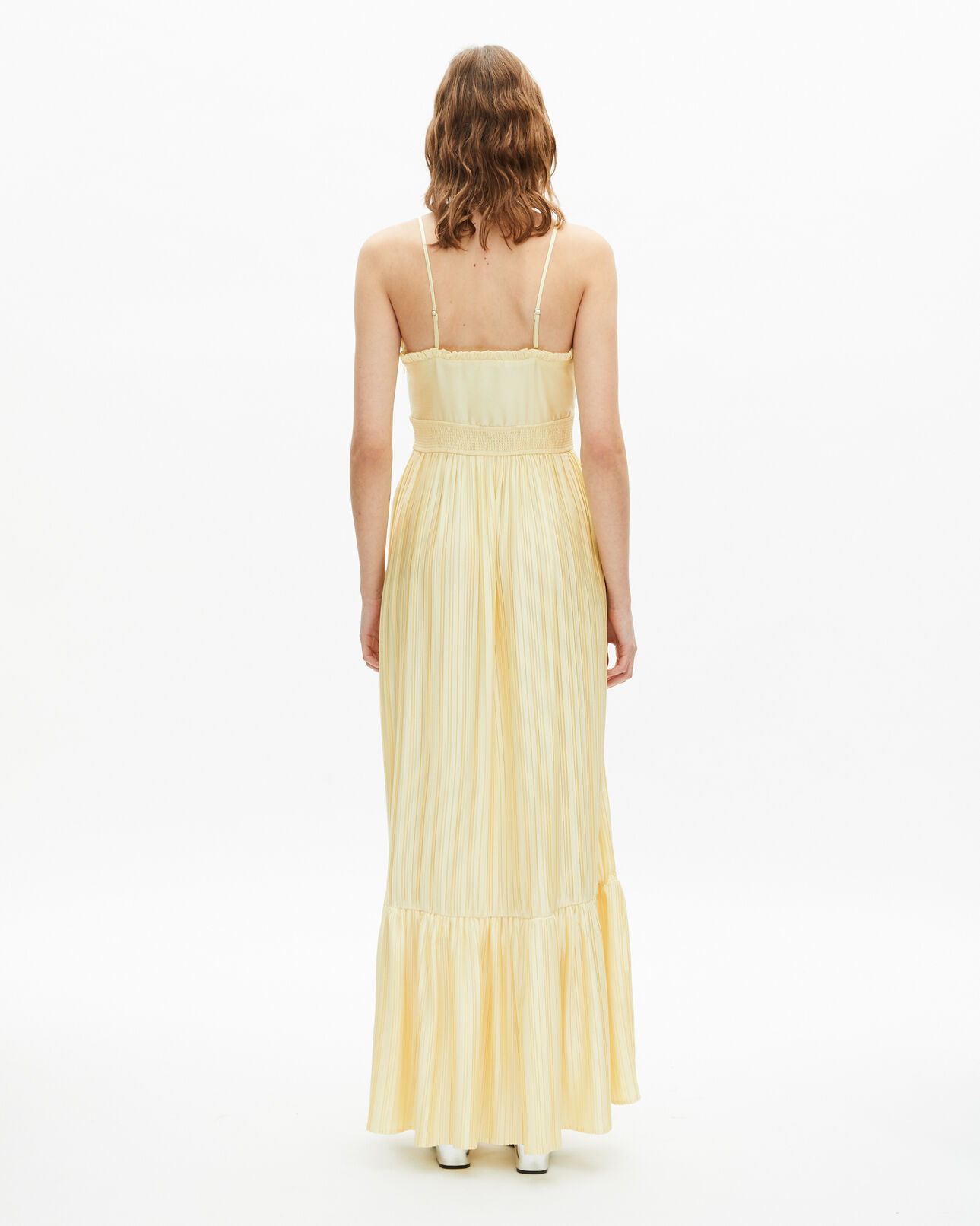 The Kooples FEMME YELLOW robe longue jaune