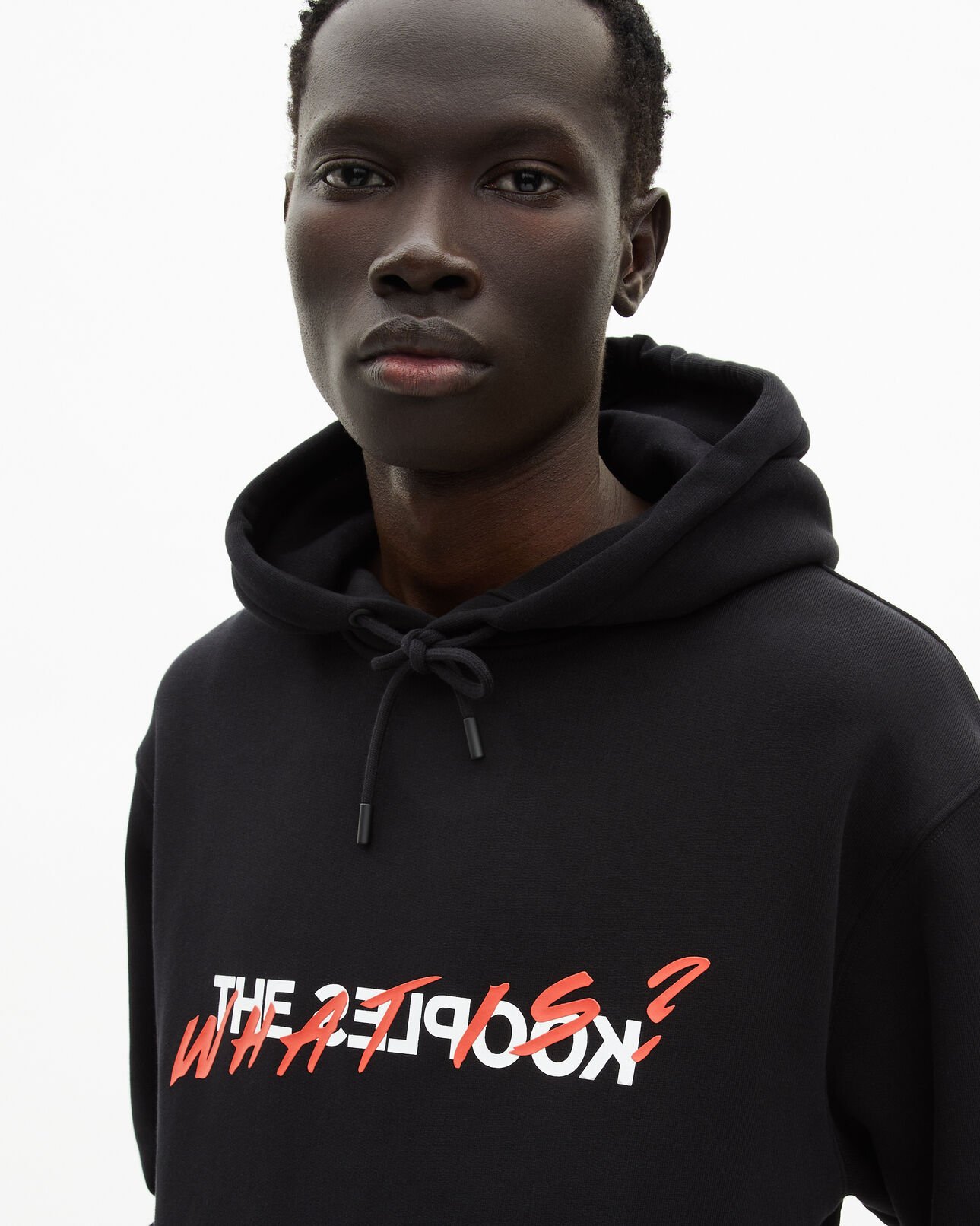 The Kooples HERREN BLACK was ist ein schwarzer hoodie?