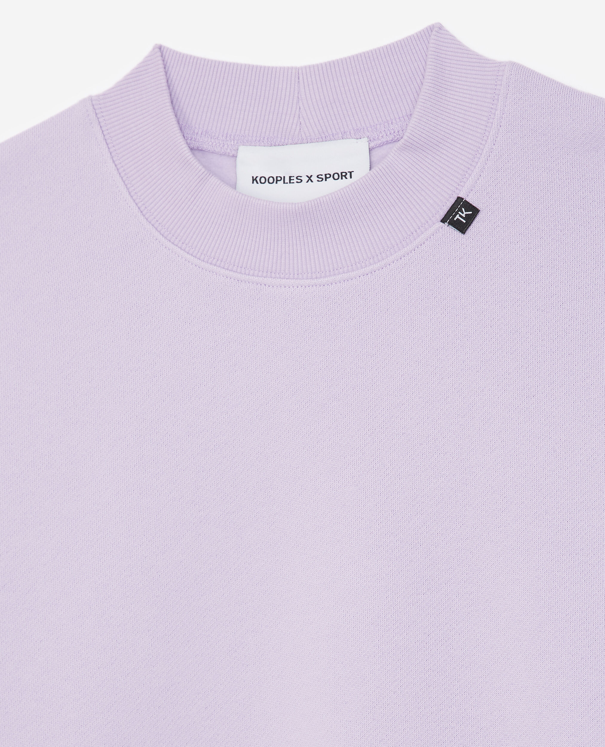 Purple sweatshirt with embossed logo, LIGHT PURPLE, hi-res image number null