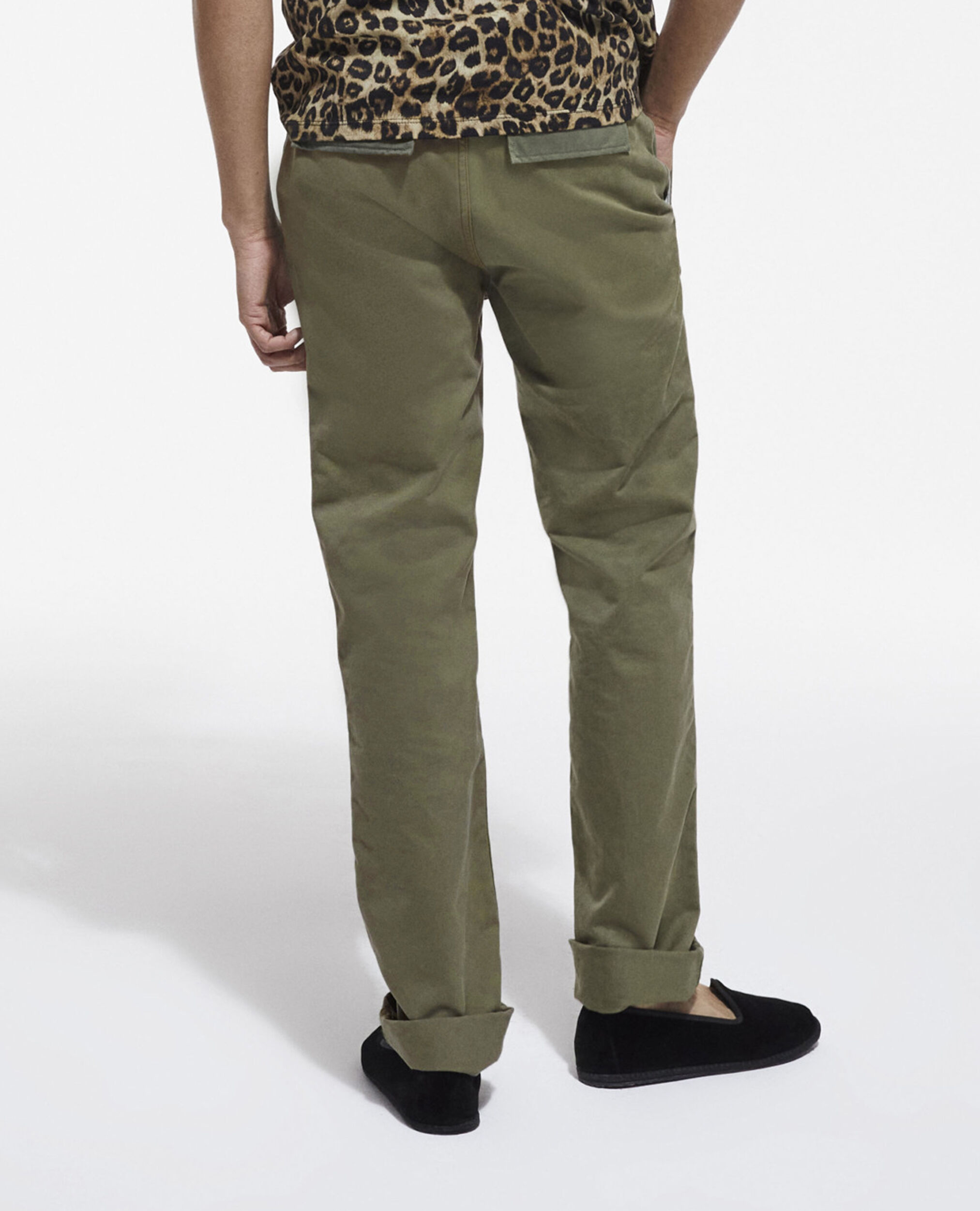 Khaki pants, OLIVE NIGHT, hi-res image number null
