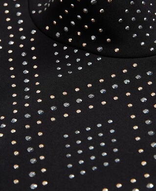 The Kooples MUJER BLACK top strass negro