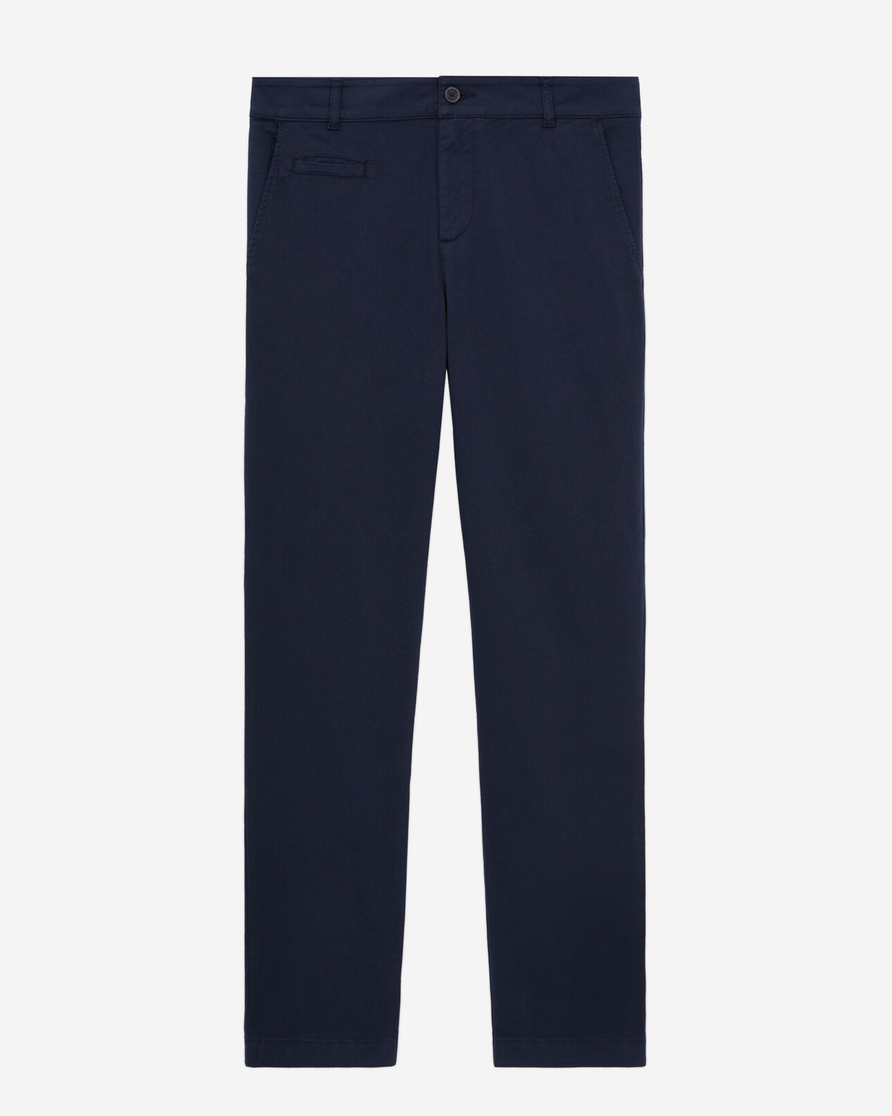 The Kooples HOMME NAVY pantalon chino bleu marine