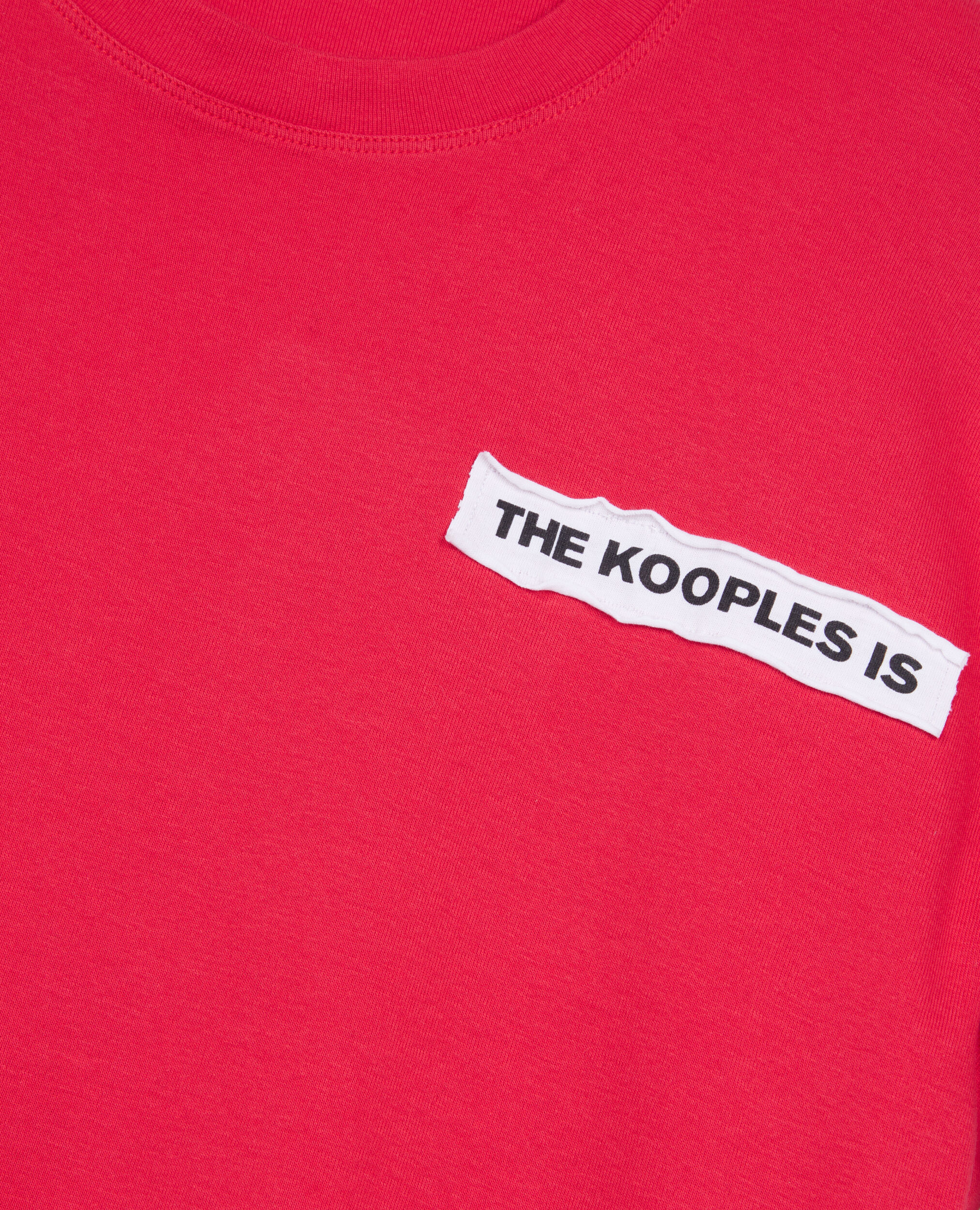 Rotes T-Shirt Aufnähern, RUBIS, hi-res image number null